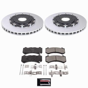 Power Stop 15-19 Chevrolet Corvette Front Z23 Coated Brake, Ophalen of Verzenden, Nieuw