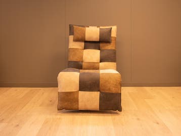 Relax fauteuil Luc in 3 kleuren leder, hoge showroomkorting, Verzenden, Minder dan 75 cm, Nieuw, Moderne relaxfauteuil