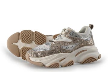 Steve Madden Sneakers in maat 38 Zilver, Overige kleuren, Verzenden, Steve Madden, Sneakers of Gympen