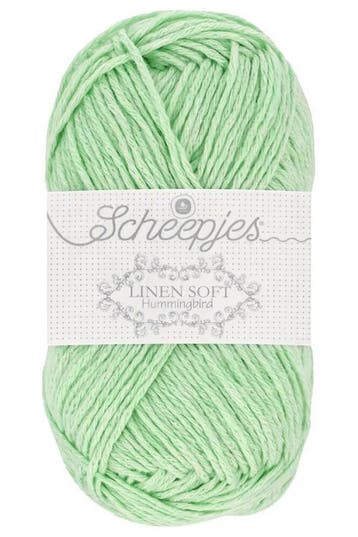 Scheepjes Linen Soft - 623 mint - Linnen/Katoen Garen, Ophalen of Verzenden, Nieuw