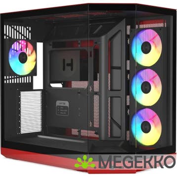 Hyte Y50 RGB Black Cherry, Computers en Software, Verzenden, Nieuw
