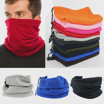 Warme Fleece Nekwarmer & Winddichte Sjaal voor Mannen en Vro, Verzenden, Nieuw