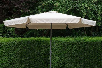 Rockwood® Parasol Naturel Rond 3.00m inclusief montage, Ophalen of Verzenden, Nieuw