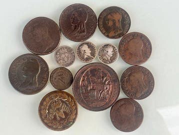 Frankrijk. Révolution française et Premier Empire. Lot de 13