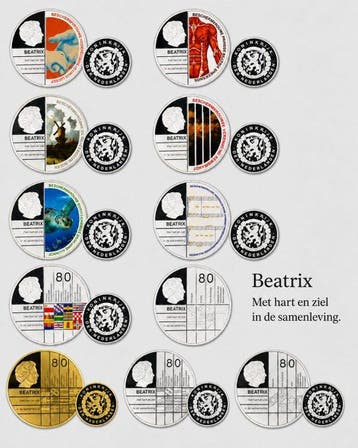 Nederland. 2018 - strictly limited prestige set (11) Beatrix