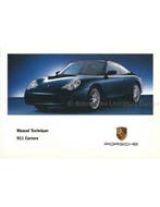 2003 PORSCHE 911 CARRERA INSTRUCTIEBOEKJE FRANS