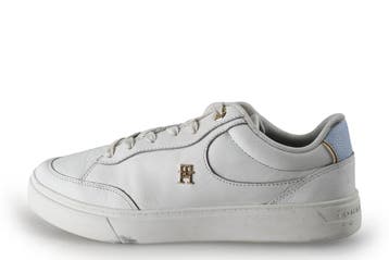 Tommy Hilfiger Sneakers in maat 39 Wit, Verzenden, Wit, Sneakers of Gympen, Gedragen