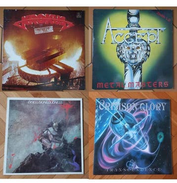 Krokus, Accept, Loudness, Crimson Glory - Diverse artiesten, Nieuw in verpakking