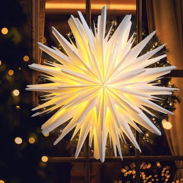 Kerstster 60cm wit 3d | retourdeal 52% korting, Diversen, Ophalen of Verzenden, Nieuw