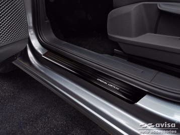 Grafiet Rvs instaplijsten Volkswagen Caddy | Cargo | Furgon, Auto-onderdelen, Ophalen of Verzenden, Nieuw