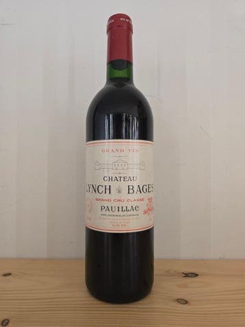 1990 Chateau Lynch Bages - Pauillac 5ème Grand Cru Classé -, Nieuw
