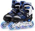 Kinder Inline Skates | Lichtgevend | Tweedekansje OP=OP, Ophalen of Verzenden, Nieuw, Schoenen
