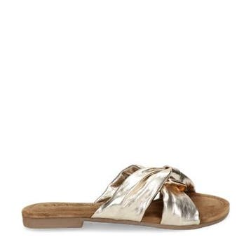 Lazamani slippers voor dames in het Goud, Kleding | Dames, Slippers, Overige kleuren, Verzenden, Lazamani