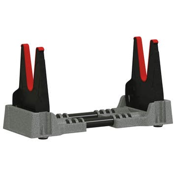 vidaXL Schietsteun Verstelbaar Grijs 46 x 14 x 19,5 cm, Verzenden, Nieuw
