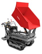 Mini schaardumper op rupsen kipbak 500kg 10pk 6+2R snelheden, Ophalen of Verzenden