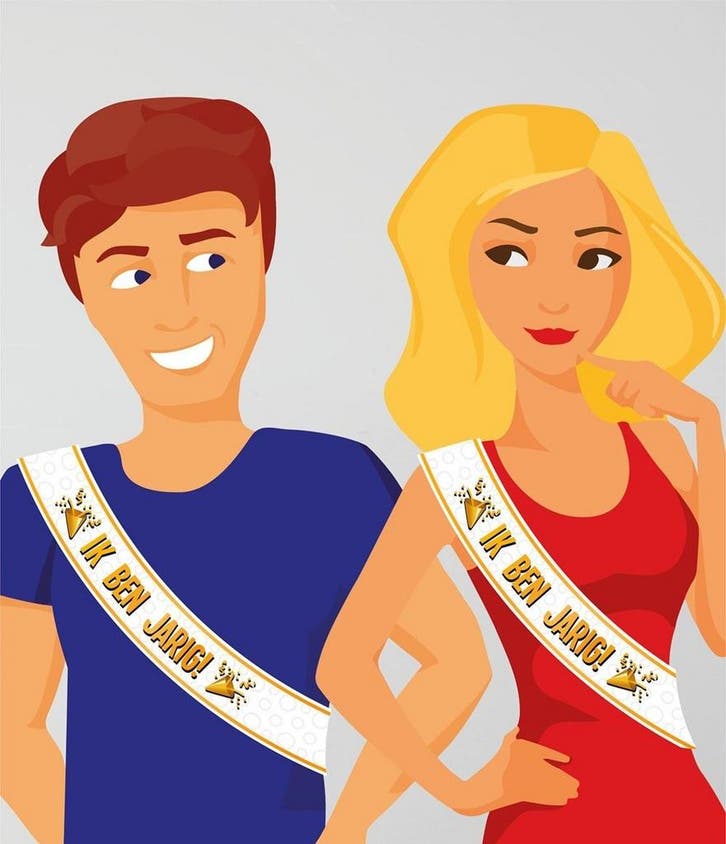 Sjerp Ik ben jarig, Hobby en Vrije tijd, Feestartikelen, Feestartikel, Nieuw, Verzenden