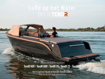 TendR – Luxe, vrijheid en zorgeloos genieten op het water, Nieuw, Polyester, Benzine, Buitenboordmotor