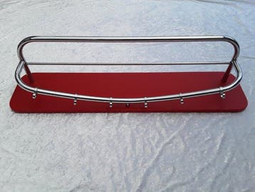 Kapstok - Vintage Wandkapstok - Chroom - Vintage wandkapstok