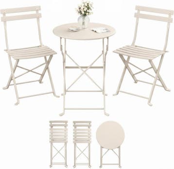 Balkonset - tuinset voor balkon en tuin  - 3-delig -, Verzenden, Nieuw