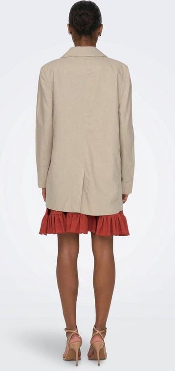 ONLY blazer maat xs ONLCARO-LANA L/S OVS LIN BLAZER TLR NOOS, Kleding | Dames, Verzenden, Nieuw