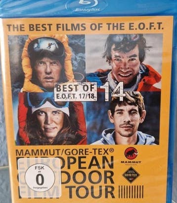 E.O.F.T European Outdoor Film Tour 14 - Best of 17/18 - Blu-, Verzenden, Nieuw in verpakking