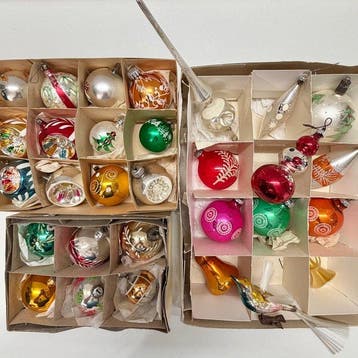 Kerstdecoratie (30) - Glas, Metaal, Diversen, Nieuw