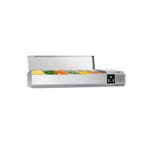 GGM Gastro | Opzetkoelvitrine PREMIUM - met LED-verlichting, Verzenden