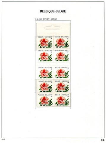 België 1989/1999 - Alle boekjes van de jaren 1989/1999 op, Gestempeld