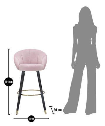 BARKRUK PRAAG ROSA CM 55X56X104 - 142476000R, Ophalen of Verzenden, Nieuw