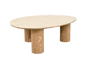 Salontafel ORGANIKO 110cm natuurlijke keramiek look met, Huis en Inrichting, Ophalen of Verzenden, Nieuw