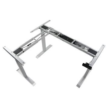 Bureau frame grijs met elektrische hoogte | 3 motoren |, Verzenden, Nieuw in verpakking