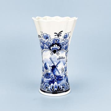Vaas keramiek groot - delftsblauw, Ophalen of Verzenden, Nieuw