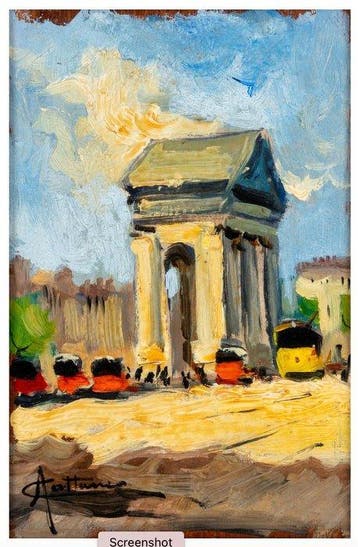 Achille Cattaneo (1872-1931) - Milano