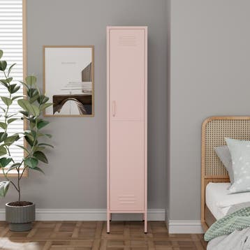 Lockerkast | Kledingkast | 35x50x180cm | Metaal | Roze, Huis en Inrichting, Kasten | Lockerkasten, Verzenden, Nieuw