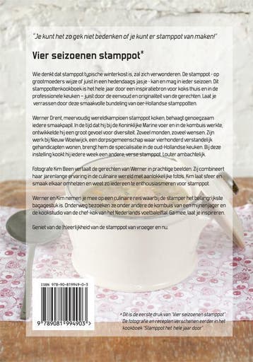 Vier seizoenen stamppot 9789081994903 Werner Drent, Verzenden, Zo goed als nieuw, Werner Drent