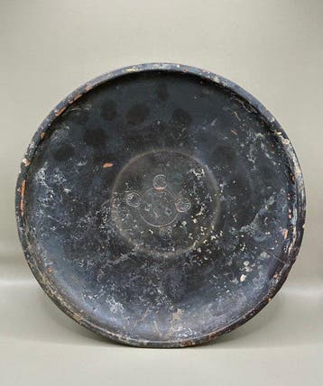 Oud-Grieks Terracotta Campaniaanse zwarte geglazuurde