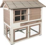 Konijnenhok Snug Urban Bruin – Houten konijnenhok met 2 v., Verzenden, Nieuw, Overige typen