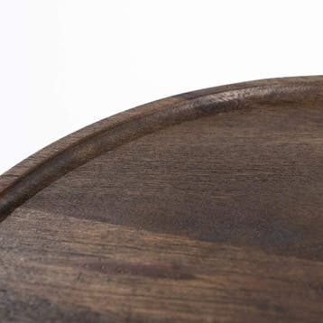 Salontafel Ron 66x39 - Bruin - 95652 - salontafel, Nieuw, Overige materialen