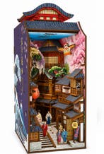 PlayfulMario 3D Booknook Edo Sakura Journey met LED lamp..., Verzenden, Nieuw
