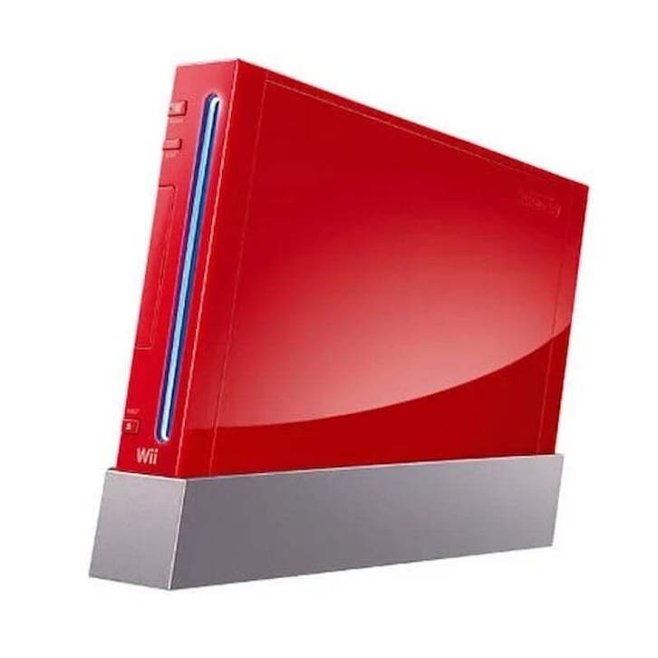 Wii Console Rood (1e Model) (Wii Spelcomputers), Spelcomputers en Games, Spelcomputers | Nintendo Wii, Zo goed als nieuw, Ophalen of Verzenden