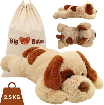 Big Baloo Verzwaringsknuffel Hond 70cm Knuffels - Verzwaarde, Ophalen of Verzenden, Zo goed als nieuw