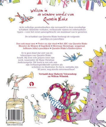 De schatkist van Quentin Blake 9789047615583 Quentin Blake, Verzenden, Zo goed als nieuw, Quentin Blake