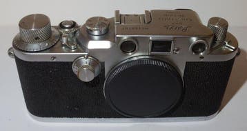 Leica IIIc body - 1949 - good condition - working Meetzoeker