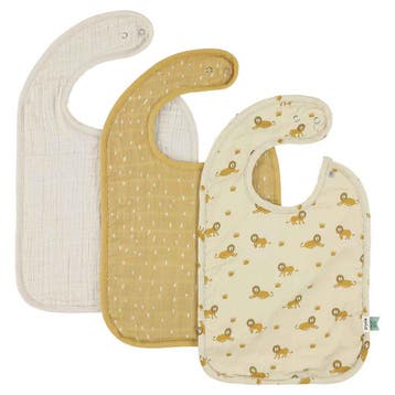 Trixie slabbetjes baby 3-pack geel  van €29,99 voor €15,00, Ophalen of Verzenden, Nieuw