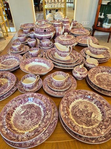 Wedgwood - Tafelservies voor 12 (73) - Porselein - Ferrara