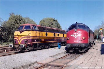 België - SNCB / NMBS + CFL (Chemins de Fer Luxembourgeois) -, Gelopen