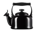Le Creuset Classic Fluitketel - 1,6 L - Ebbenhout Zwart - 27, Verzenden, Nieuw
