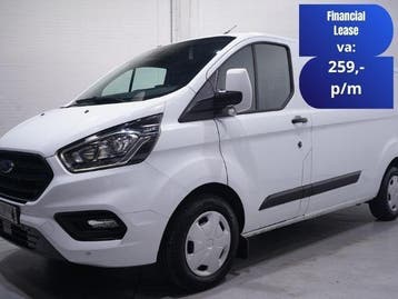 Ford Transit Custom 2.0 TDCI 130 pk L2H1 Trend Automaat Navi, Automaat, Stof, Gebruikt, Euro 6