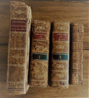Claude Buffier / Abbé de La Croix / Vosgien - Geographie en