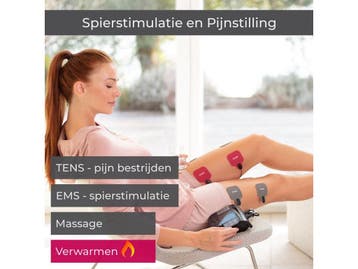 Beurer EM 89 Heat - EMS Trainer - 4-in-1 TENS Massage Warmte, Verzenden, Zo goed als nieuw